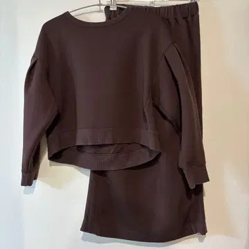 코히나 종이상자 맨투맨 셋업 상하의 세트