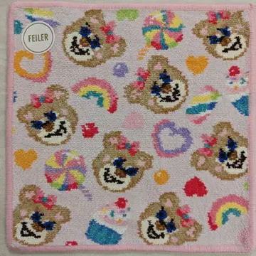 페이러 손수건 미사용 새상품 해피팝 니나