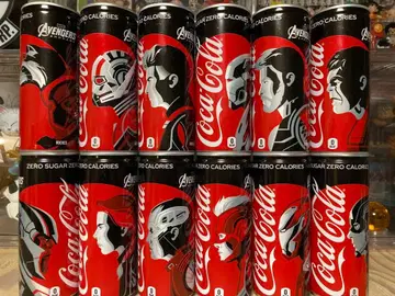 어벤져스 코카 콜라 제로 칼로리 12캔 세트