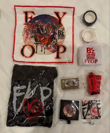 B'z Live Gym 2025 FYOP 가챠 묶음 판매