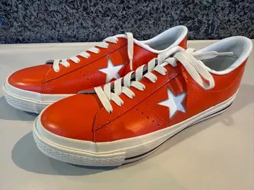 일본제 컨버스 원스타 오렌지 27cm 새상품