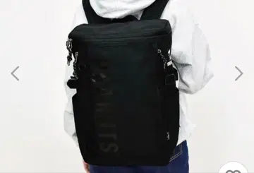 PEANUTS 스누피 백팩 SPZ-334S 블랙