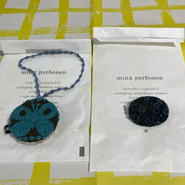 1 미사용 새상품 / 미나 페르호넨 생큐베리 배지 & 오너먼트 세트 판매