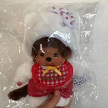 완판템! 레어! 몽치치 키티 콜라보 봉제 인형