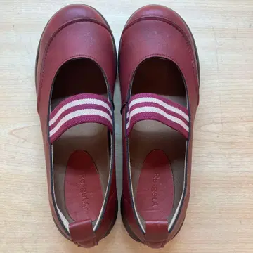 리게타 Re:getA Msize 보더 밴딩 플랫 여성용