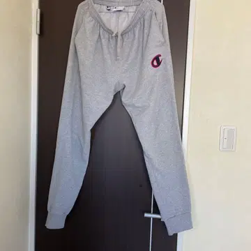 Champion 그레이 스웨트 팬츠 L 사이즈