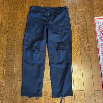 네이비 카고 팬츠 5버튼 4포켓