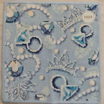 페이러 손수건 미사용 새상품 썸씽 블루