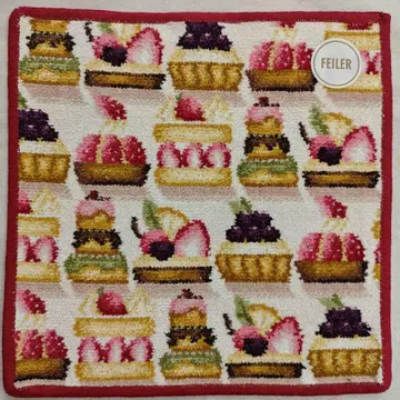 페이러 손수건 미사용 새상품 라브러리 돌체