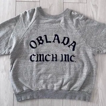 OBLADA 오블라다 로고 맨투맨 프리 사이즈