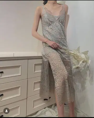 Rose3 레이스 룸 원피스 [ L ] ANNEBRA 앙브라 그린