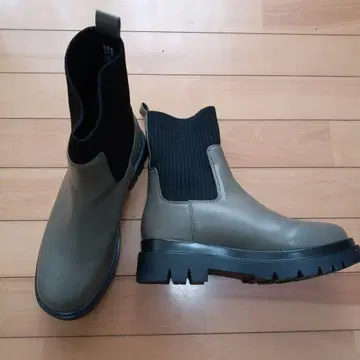 ABC마트 사이드 고어 부츠 카키 XL 현행 모델