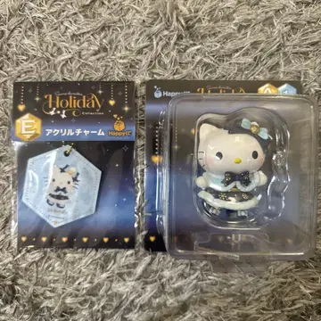 해피 복권 Happy 복권 헬로키티 아크릴 참 피규어 세트