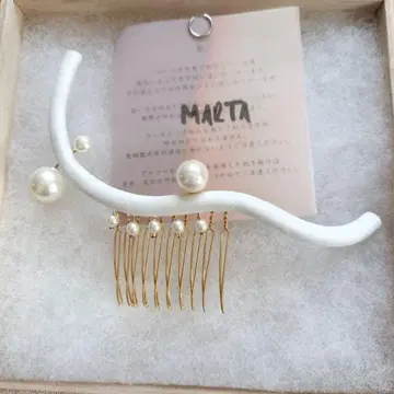 MALTA 펄 헤드 귀걸이 머리 장식