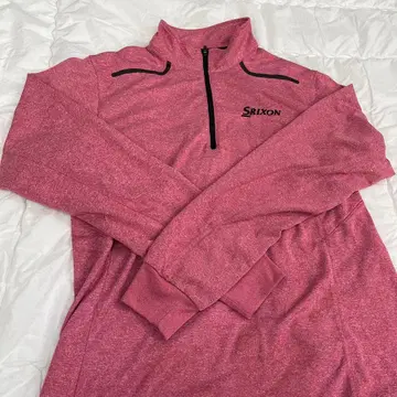 SRIXON 스릭슨 하프 지퍼 긴팔 T셔츠 M 골프웨어 남성용