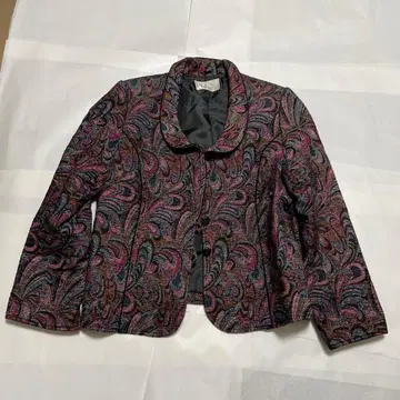 페이즐리 무늬 캐주얼 자켓