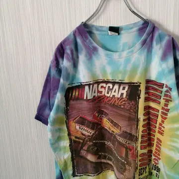 M SPORT 반팔 타이 다이 패턴 셔츠