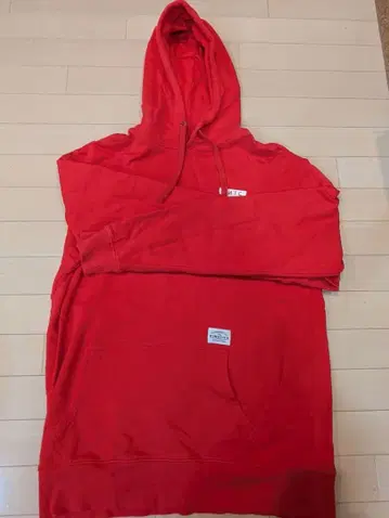 Kinetics 레드 후드티 XL