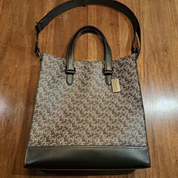 GCH 로고 패턴 토트백