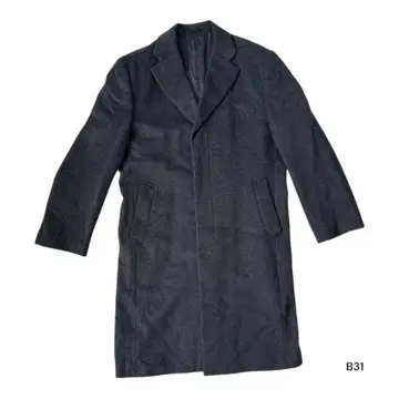 B31 Balestrino 체스터 코트 M 다크 그레이