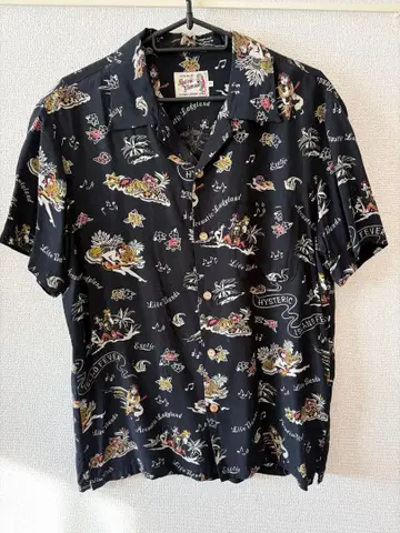 Hysteric Glamour 반팔 셔츠 M 블랙