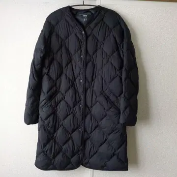 UNIQLO 울트라 라이트 다운 릴랙스 코트 블랙 S 거의 미사용