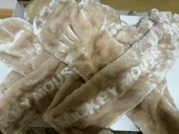 미키마우스 인조 모피 그로브