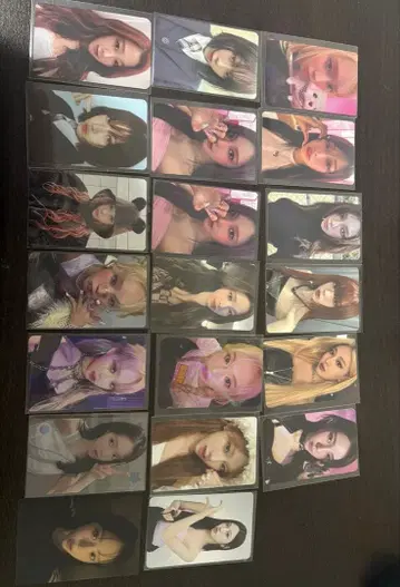 aespa 트레이딩 카드 공식 묶음 판매 낱개 판매 윈터 카리나