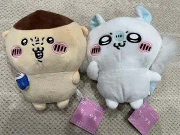 치이카와 (먼작귀) 음성 포함 봉제 인형 밤만쥬 모몽가