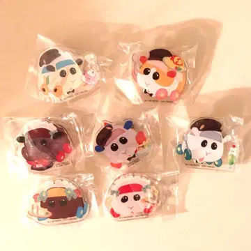 모루카 아크릴 배지 7개 세트