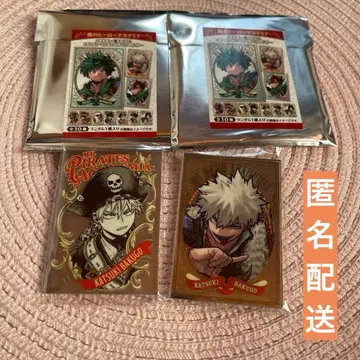 바쿠고 카츠키 2종 점프 페스타 히로아카 펍 미러풍 아크릴 스티커