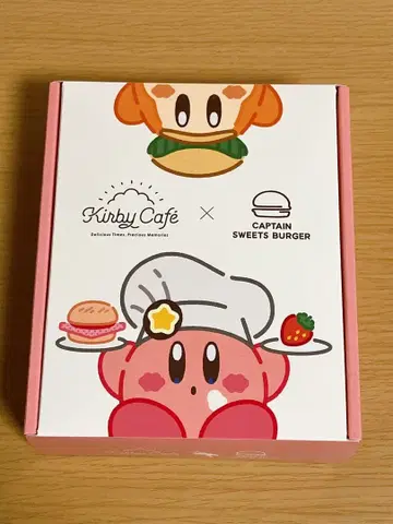 커비의 스트로베리 버거 6개입 (스티커, 종이 봉투 포함)