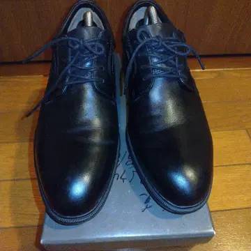 블랙 가죽 드레스 신발