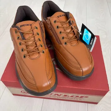 DUNLOP 방수 브라운 캐주얼 슈즈