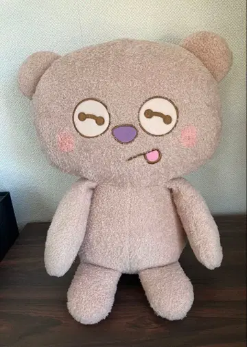 [미사용 새상품] 미니언 빨간 볼 슈퍼 라지 봉제 인형 '팀'