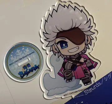 [ 전국BASARA ] 초소카베 모토치카 아크릴 스탠드 + 캔뱃지 세트