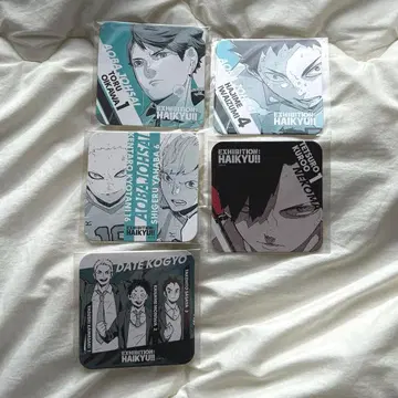 하이큐 아트 코스터