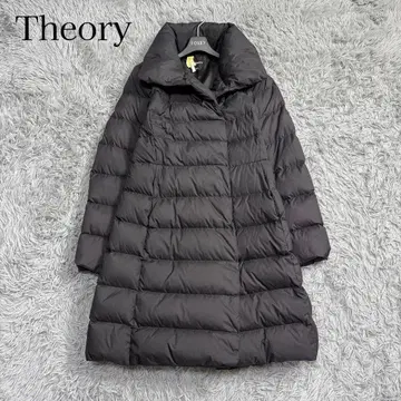 정가 7만 띠어리 롱 다운 코트 숄카라 블랙 루즈핏 방한