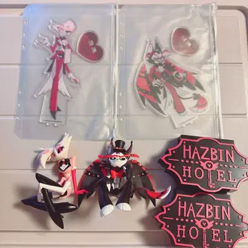 해즈빈 호텔 허스크&엔젤 더스트 피규어, 아크릴 스탠드 세트