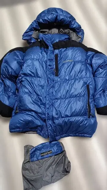 mont-bell 후드 부착 다운 자켓