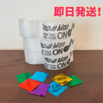 Snow Man Dome Tour 2025-2026 낙하물 음표