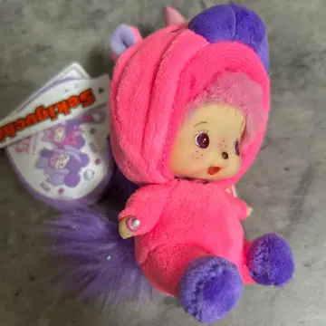 새상품 시나코475 몬치치 핑크 유니콘 참 키링