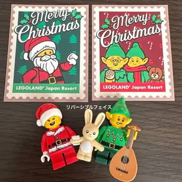 정품 LEGO 미니 피규어 크리스마스