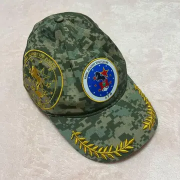 AFB 캡 카모플라쥬 엠블럼 모자