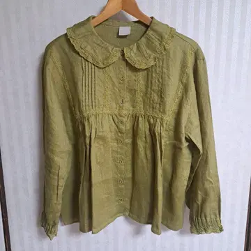 [ SM2 ] 츠하루 옷깃 레이스 블라우스