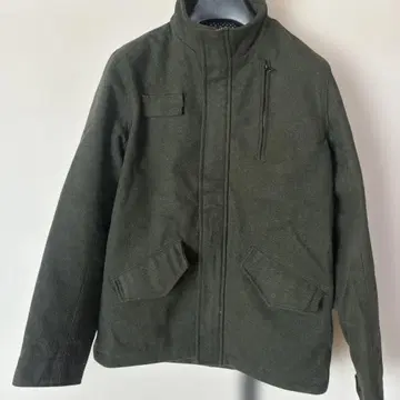 Equinoxe 올리브 그린 밀리터리 자켓