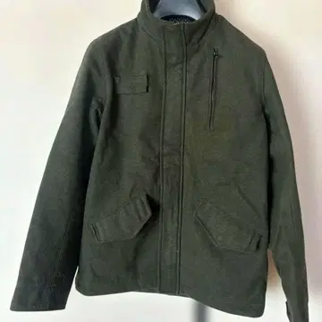Equinoxe 올리브 그린 밀리터리 자켓