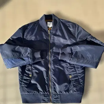 GAP MA-1 네이비 플라이트 자켓 짧은 기장