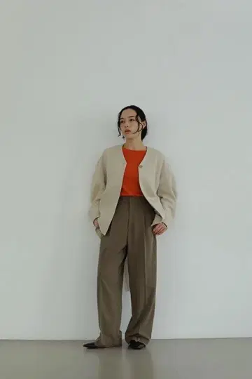 MANOF 베이직 루즈 스트레이트 팬츠