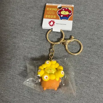 산리오 미야쿠미야쿠 변신 입체 마스코트 최애 컬러 키링 푸딩